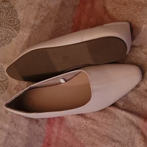 A New Day off white flats